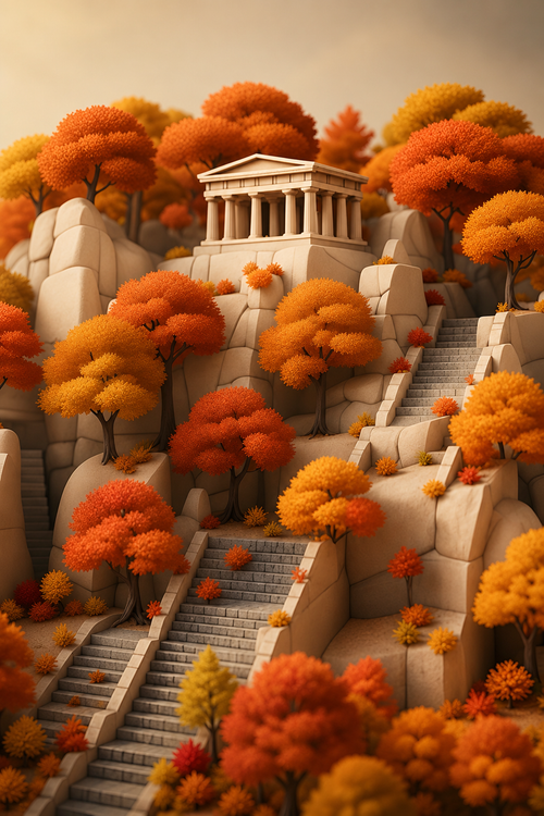 Chasing Fall Colors - Complete 12-Card Collection