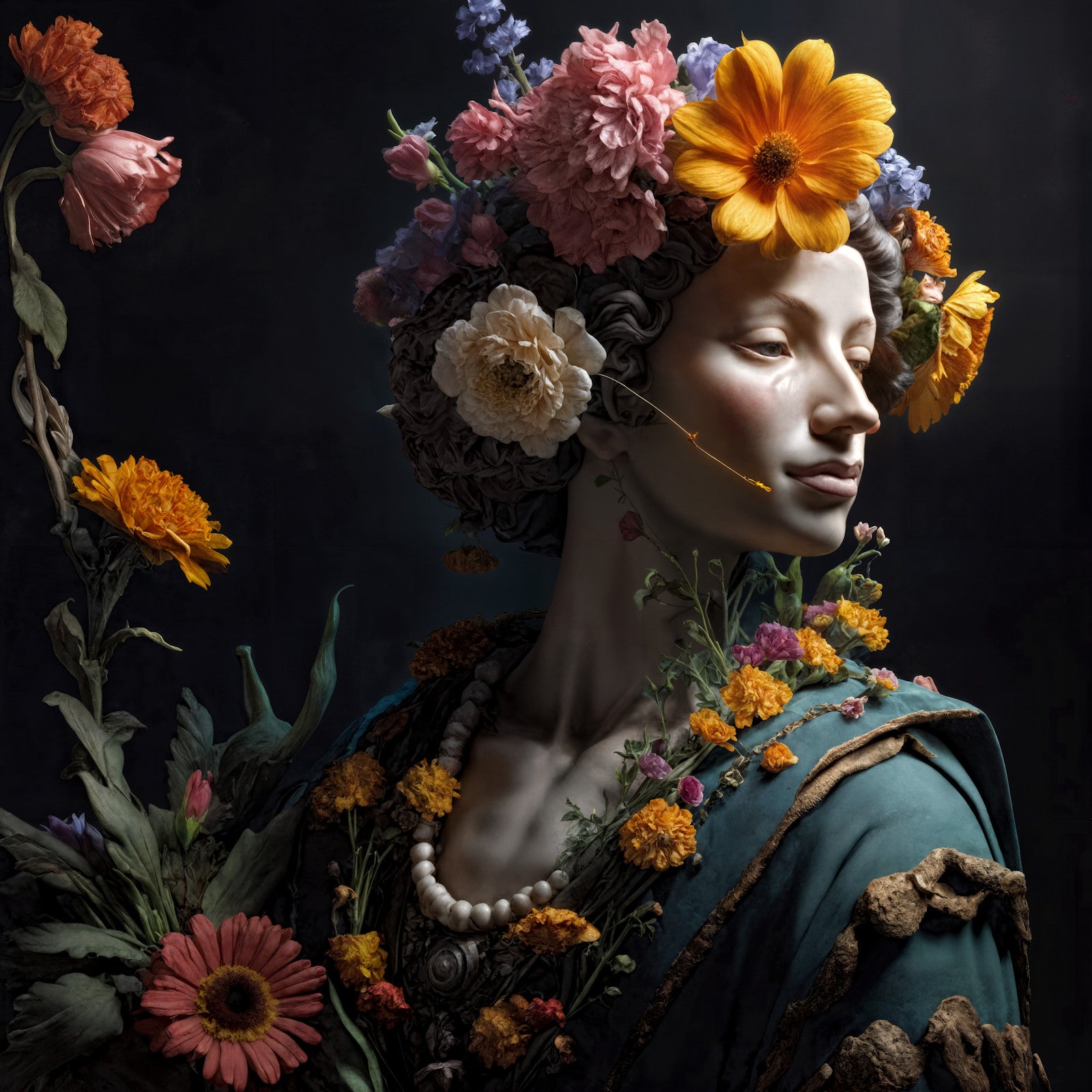 I Stop for Flowers – 6 Postcard Collector Set