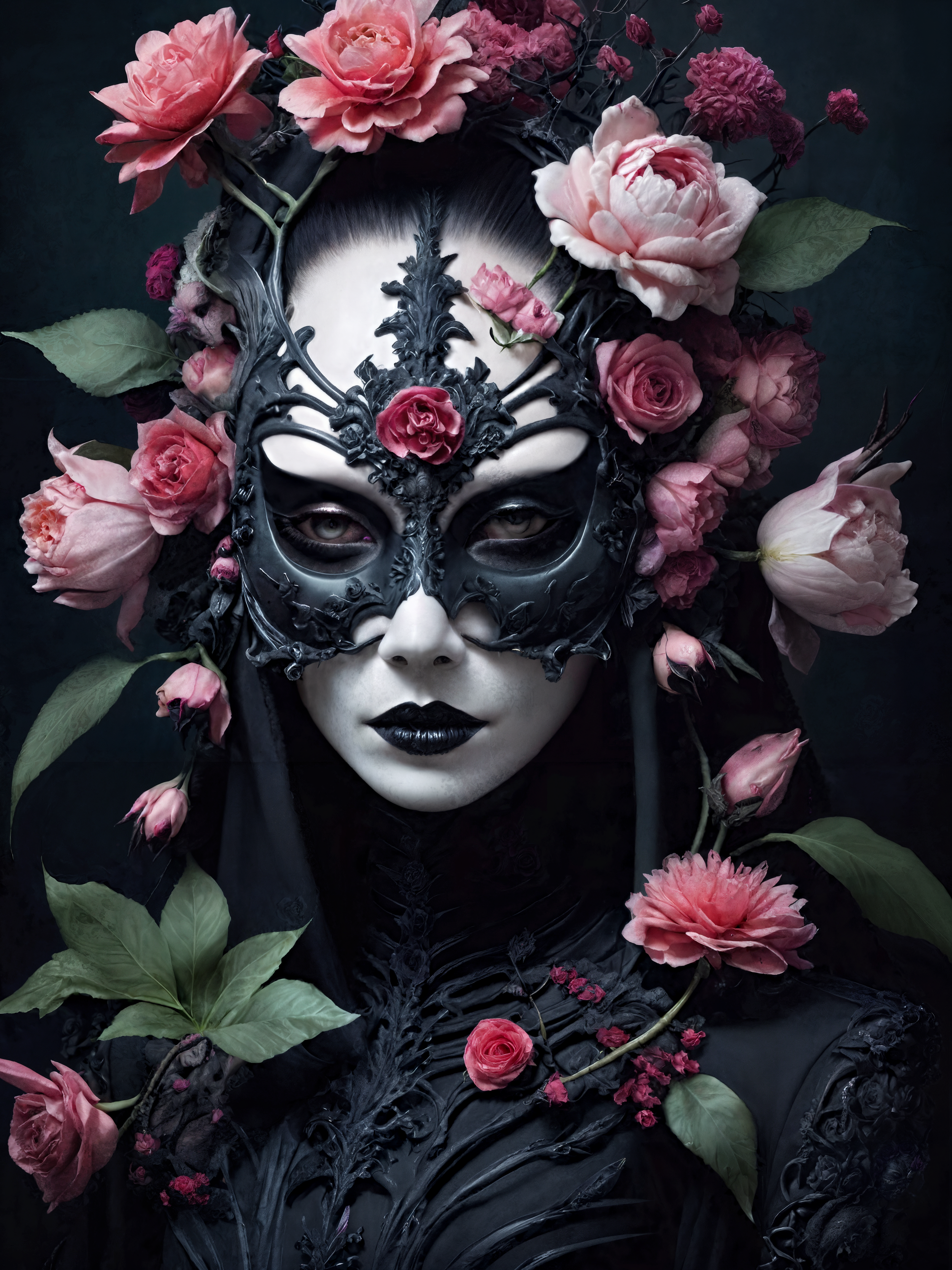 I Stop for Flowers Vol. I — Masquerade Garden 6-Card Set