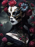 I Stop for Flowers Vol. I — Masquerade Garden 6-Card Set